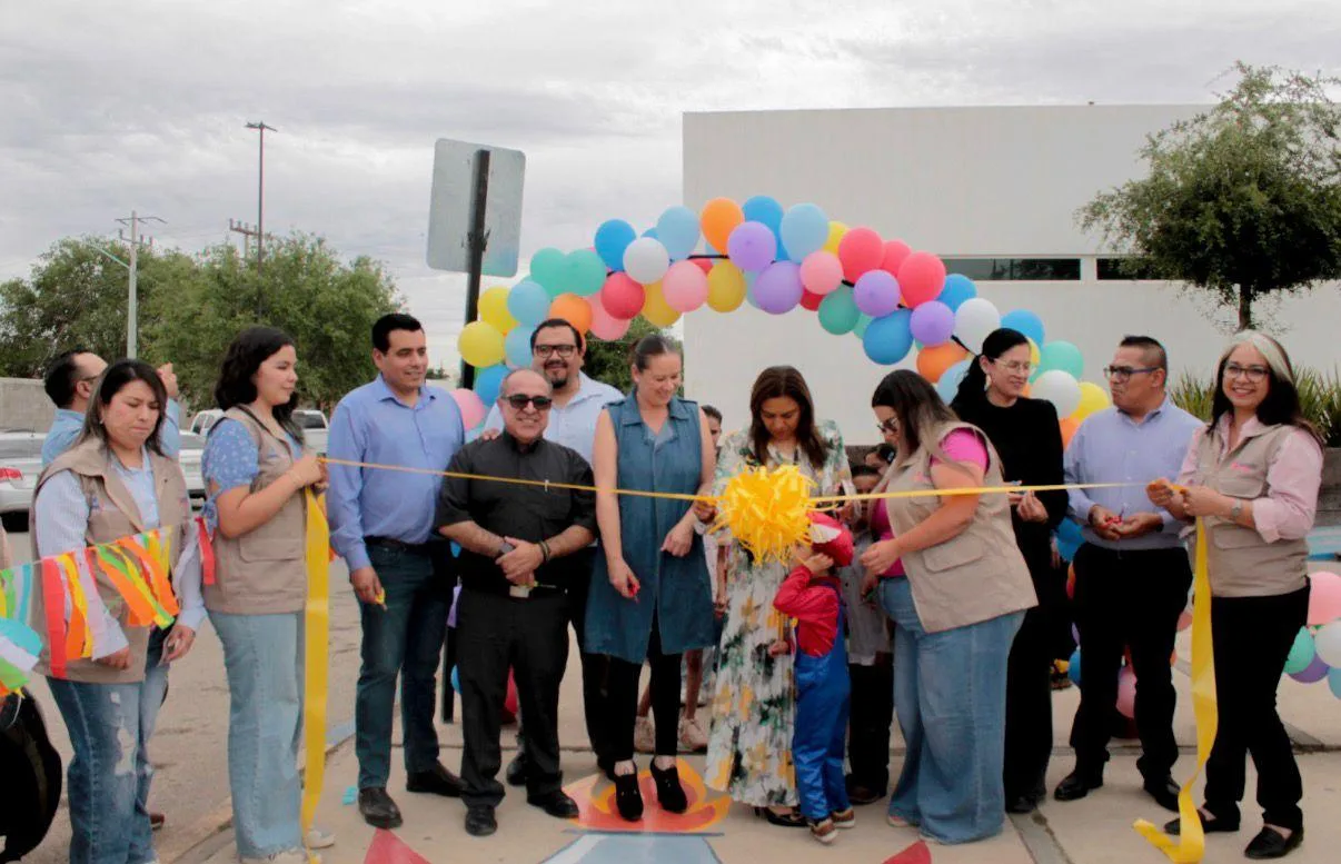 CEJUM Cuauhtémoc inaugura trayecto lúdico para niños en proceso de justicia