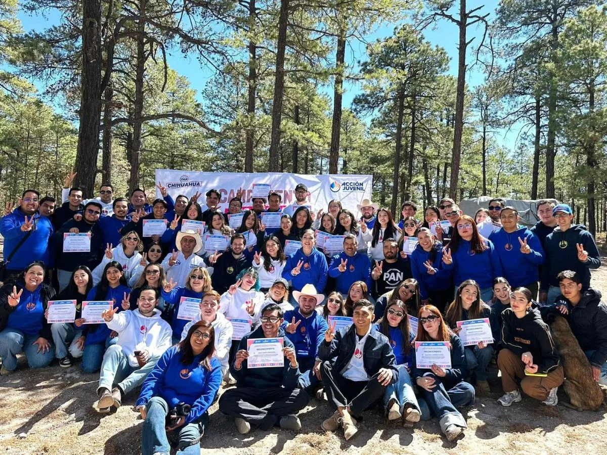 PAN Chihuahua clausura su primera escuela de liderazgo juvenil en la Sierra Tarahumara - imagen 2