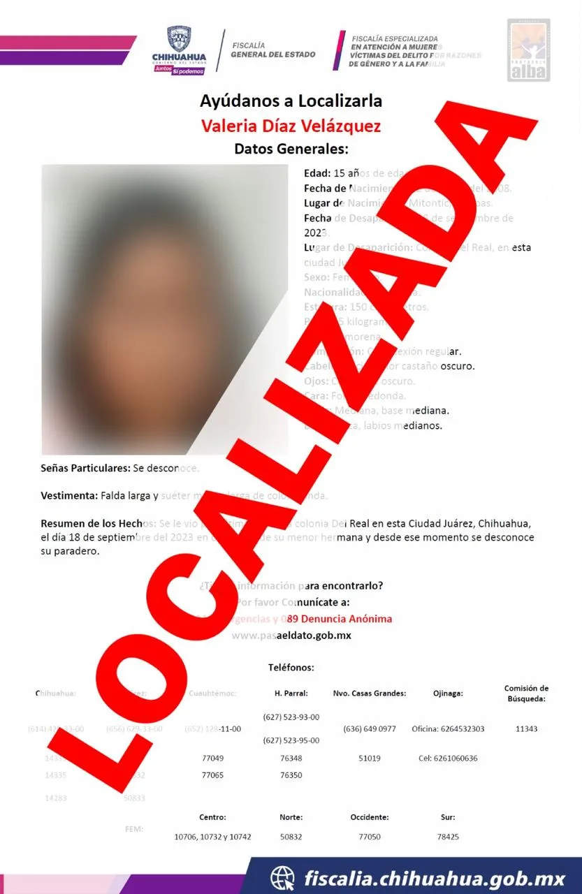 Localizan sanas y salvas a tres hermanas desaparecidas en Ciudad Juárez desde 2023