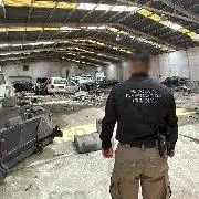 FGR asegura 15 camionetas blindadas y cartuchos en cateo a bodega de Reynosa - imagen 7