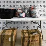 FGR catea plaza comercial en Tabasco y asegura más de mil productos con marcas falsificadas - imagen 1