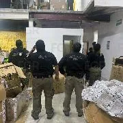 FGR catea plaza comercial en Tabasco y asegura más de mil productos con marcas falsificadas - imagen 7