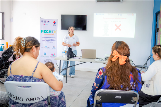 Programa 'Más Vida' atiende a más de 100 madres embarazadas y en lactancia en Chihuahua