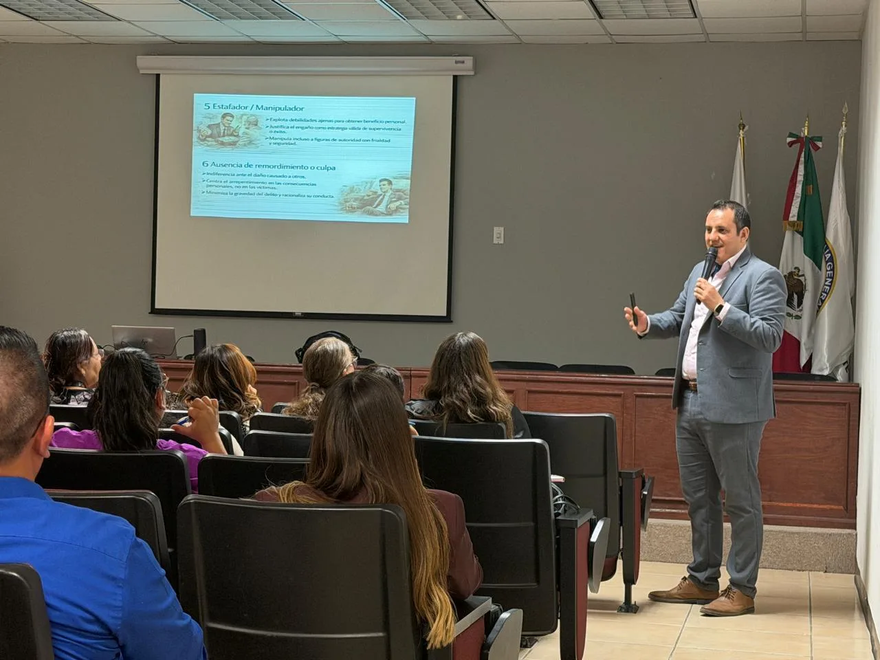 Capacitan a personal del CEJUM de Ciudad Juárez para identificar víctimas de psicópatas y narcisistas - imagen 2