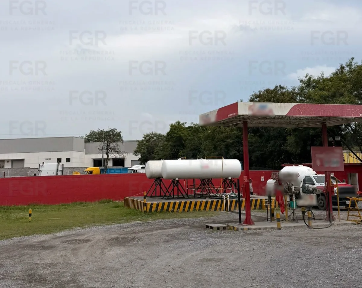 FGR asegura más de 2,600 litros de gas L.P. en operativo en Apodaca, Nuevo León
