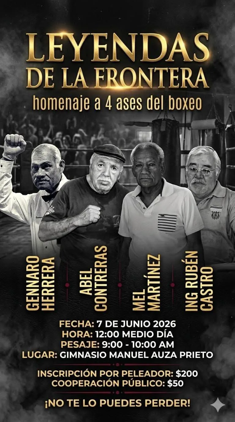 Liga Municipal de Box en Ciudad Juárez organiza eventos de homenaje y competencia en mayo 2026 - imagen 1