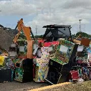 FGR de Veracruz incinera más de 100 kilos de drogas y destruye 95 máquinas tragamonedas - imagen 7