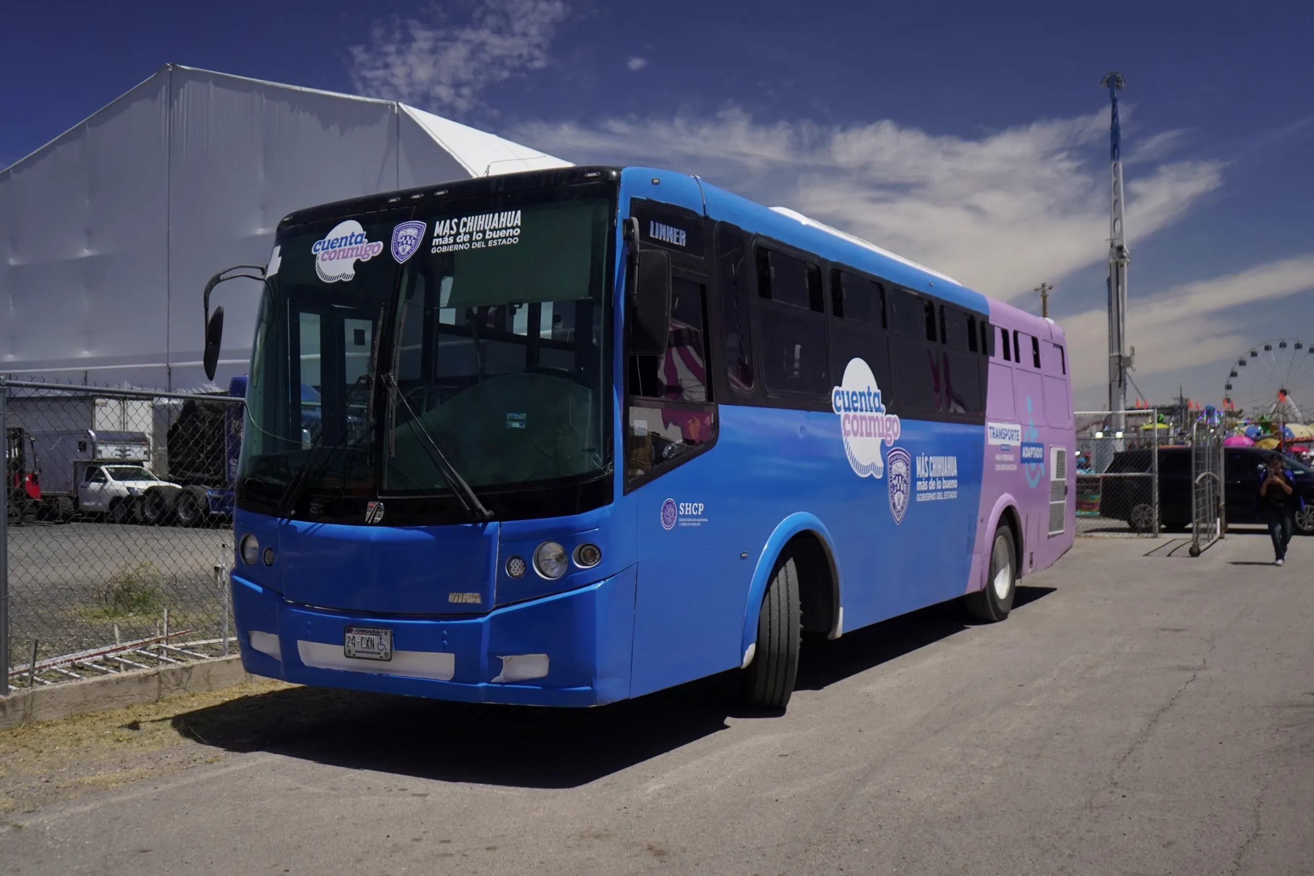 Chihuahua mantiene transporte adaptado gratuito para personas con discapacidad en la capital - imagen 2