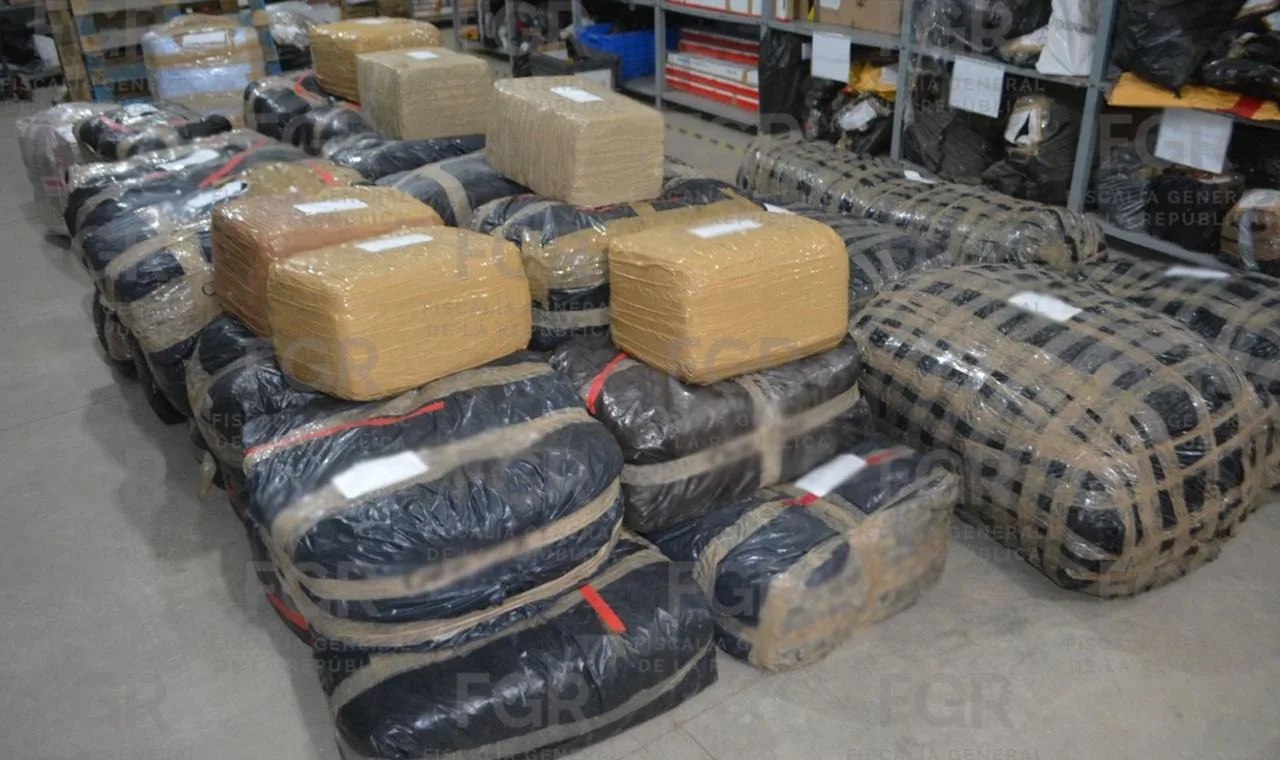 Detienen en Zacatecas a conductor con más de 650 kg de marihuana y metanfetaminas