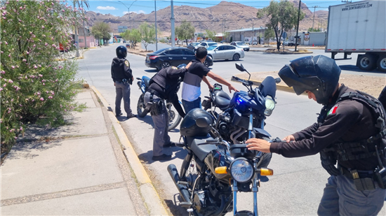 Operativo en Chihuahua recupera 15 motocicletas robadas y refuerza vigilancia en la ciudad