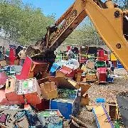 FGR de Colima incinera narcóticos y destruye máquinas tragamonedas en operativo conjunto - imagen 7
