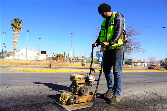 Municipio de Chihuahua repara más de 1,300 baches en primera semana de junio