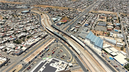 Avanza al 72% la construcción del Paso Superior en Los Nogales e Industrias en Chihuahua - imagen 1
