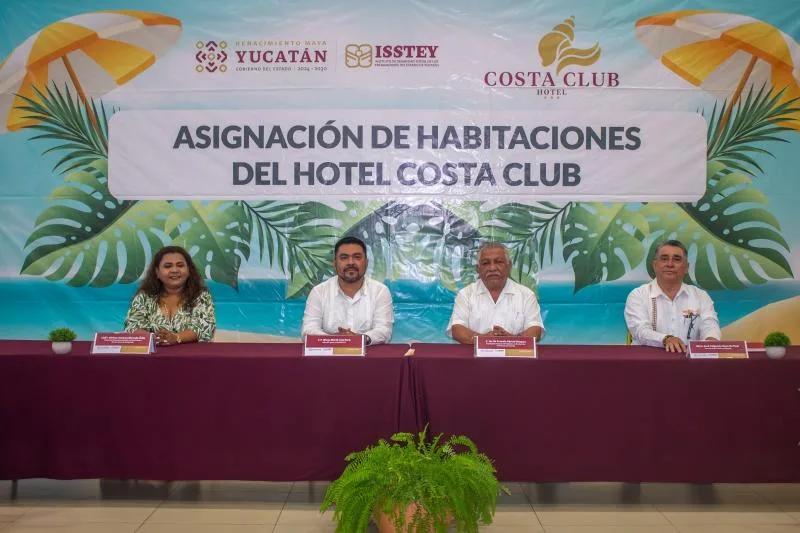 Más de 3,200 derechohabientes de Yucatán disfrutarán verano en el Hotel Costa Club