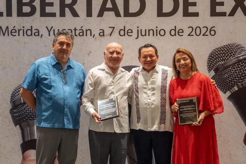 Gobierno de Yucatán destaca labor periodística y reafirma compromiso con la libertad de expresión