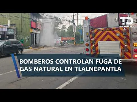Fuga de gas natural en Tlalnepantla provoca evacuaciones en la colonia Xocoyahualco