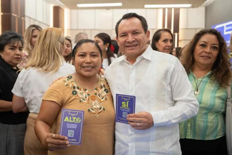 Yucatán lanza campaña 'Tarjeta Morada' para combatir la explotación sexual infantil - imagen 3
