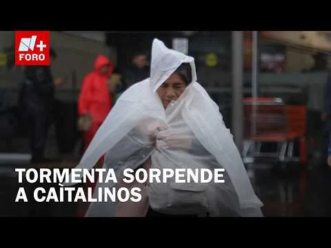 Tormenta Boris provoca lluvias intensas y encharcamientos en la Ciudad de México