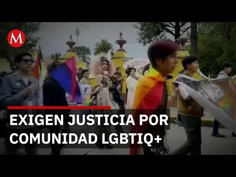 Marcha en Toluca por el Mes del Orgullo exige justicia por crímenes de odio sin resolver