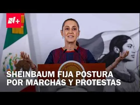 Claudia Sheinbaum comenta las protestas previas al Mundial 2026 en México