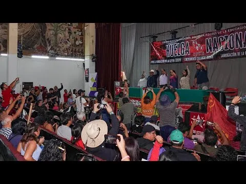 CNTE realiza nueva marcha en Ciudad de México este 9 de junio de 2026