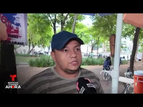 Migrantes en Ciudad de México sobreviven tras abandonar el sueño americano