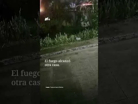 Rayo provoca conato de incendio en Medellín de Bravo, Veracruz