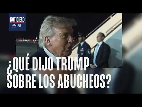 Donald Trump responde a abucheos en la final de la NBA en el Madison Square Garden