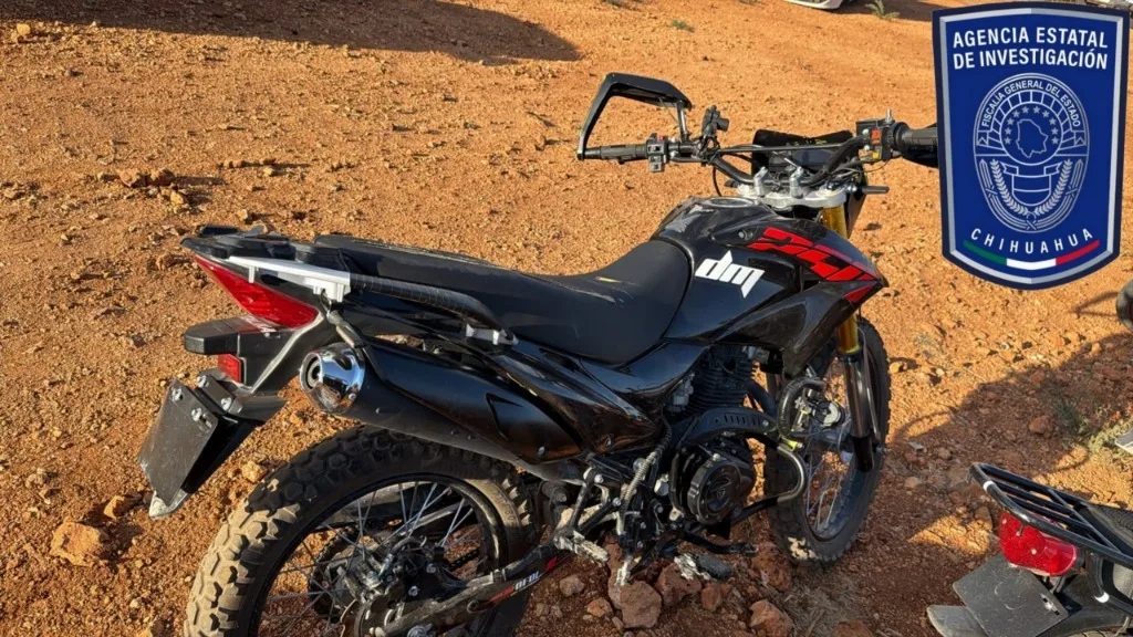 Aseguran dos motocicletas y droga en Jiménez durante operativo de la AEI y el Ejército Mexicano