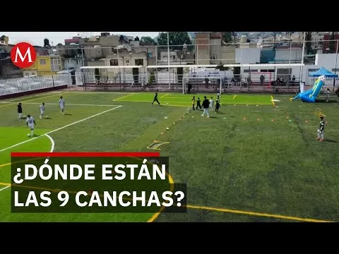 Alcalde de Toluca entrega una cancha rehabilitada tras prometer diez nuevas