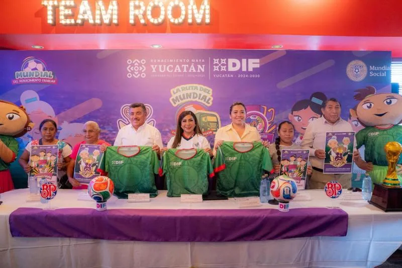 DIF Yucatán lanza Mundial Social 2026 para promover convivencia comunitaria y deporte