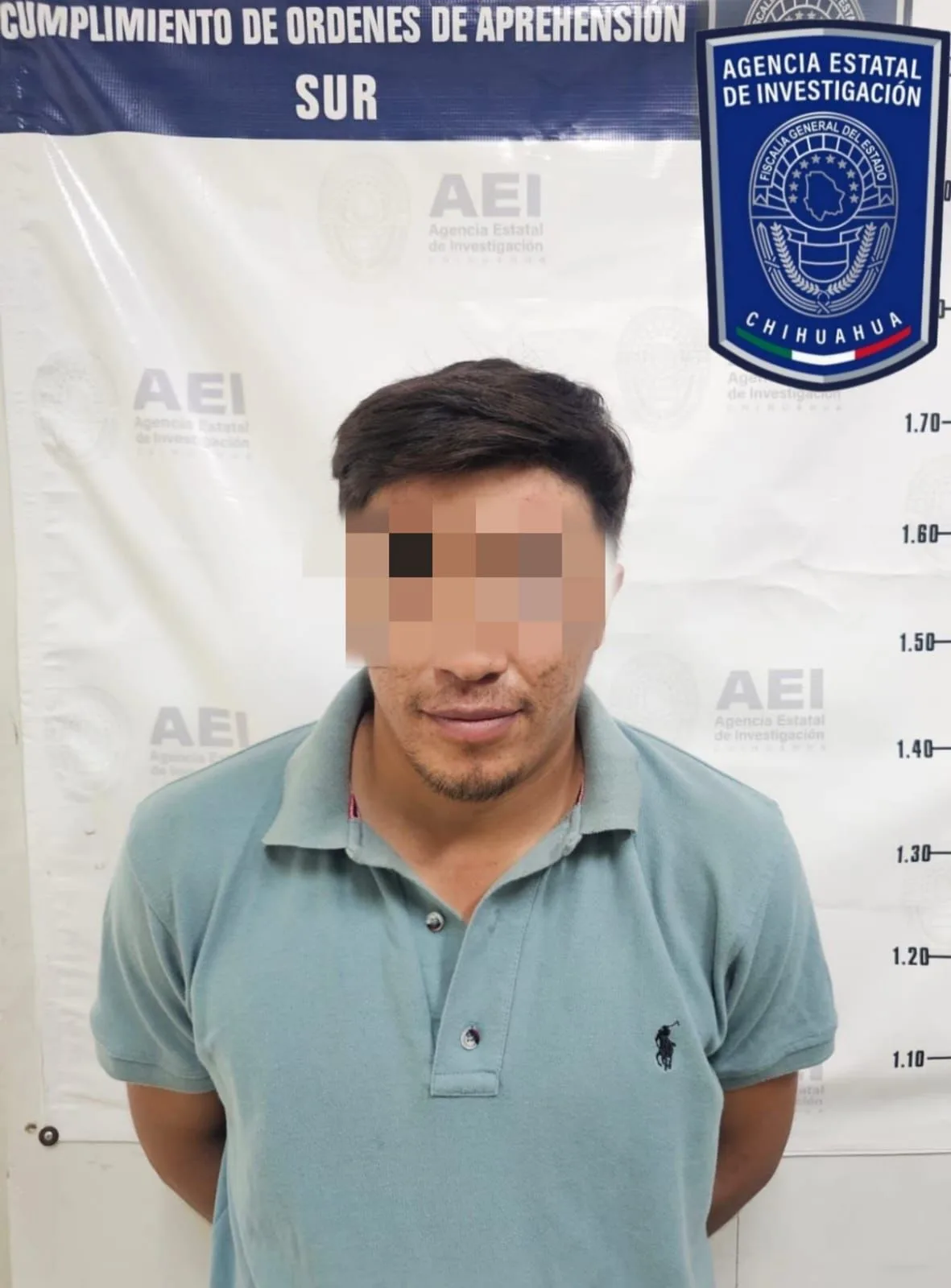 Detienen en Parral a un hombre acusado de violencia familiar contra su expareja