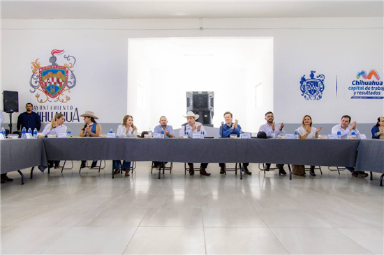 Marco Bonilla preside sesión de Cabildo en Guadalupe para aprobar iniciativas en Chihuahua Capital