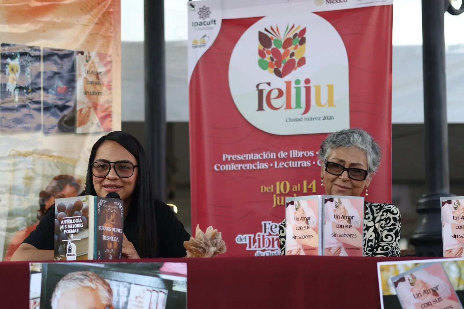 FELIJU 2026 en Ciudad Juárez reúne a escritores y artistas en su segundo día - imagen 4