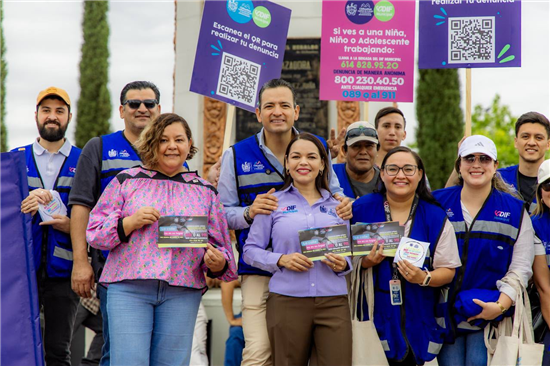 Chihuahua impulsa programa para evitar trabajo infantil en las calles con operativo en cruceros principales
