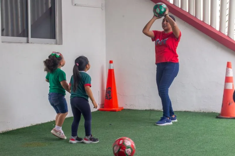 Niños de los Centros de Atención Infantil del Isstey participan en actividades deportivas por la Copa Mundial 2026 - imagen 1