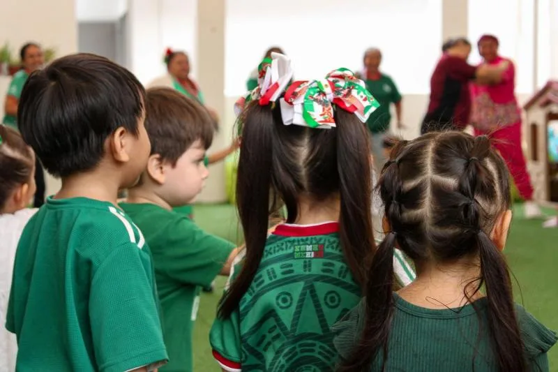 Niños de los Centros de Atención Infantil del Isstey participan en actividades deportivas por la Copa Mundial 2026 - imagen 3