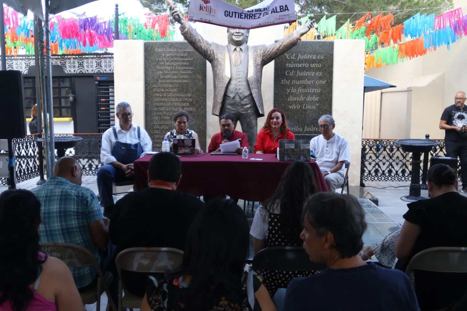 Especialistas debaten sobre derechos culturales y paz en el Festival del Libro y las Artes de Ciudad Juárez 2026