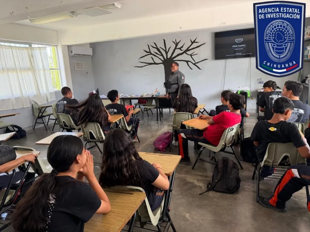 GOECHI realiza jornada preventiva contra abuso sexual y acoso escolar en secundaria de Jiménez