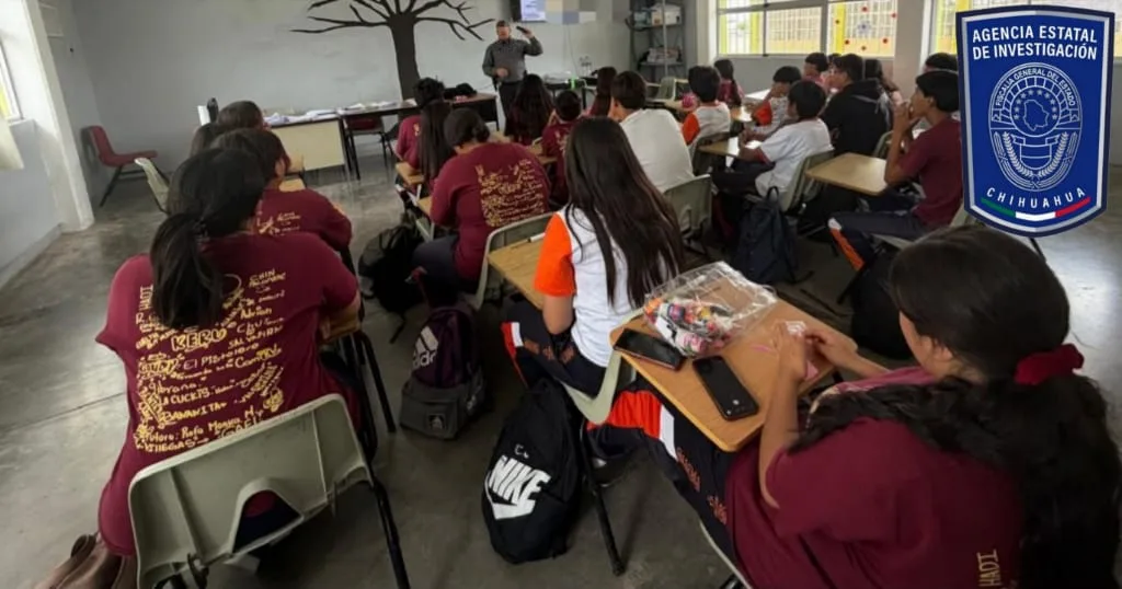 GOECHI realiza jornada preventiva contra abuso sexual y acoso escolar en secundaria de Jiménez - imagen 3
