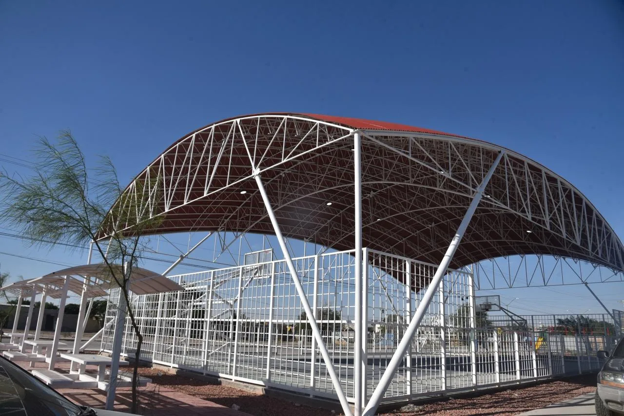 Rehabilitan parque en Riberas del Bravo con inversión de más de 6 millones de pesos