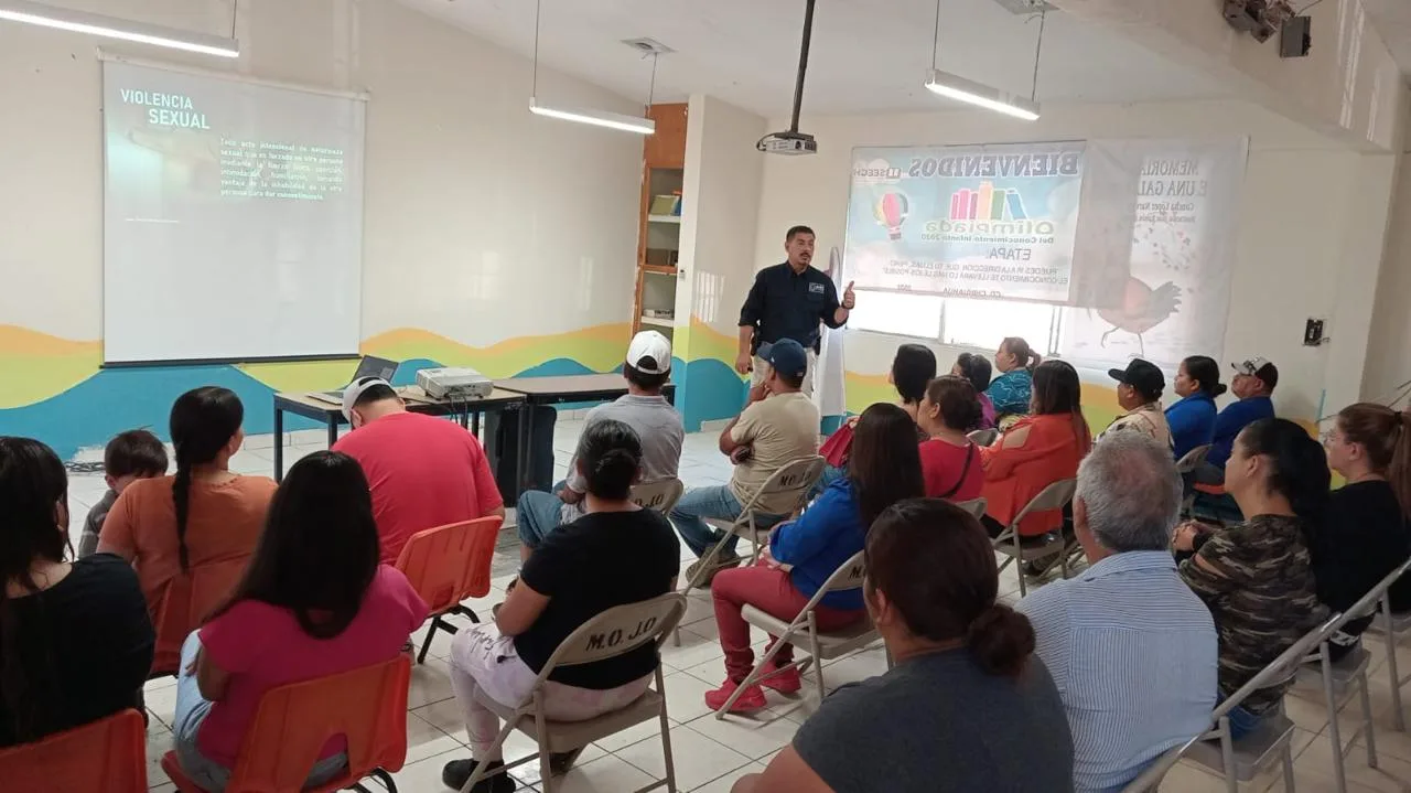 GOECHI realiza intervención sobre violencia sexual, digital y acoso escolar en primaria de Chihuahua