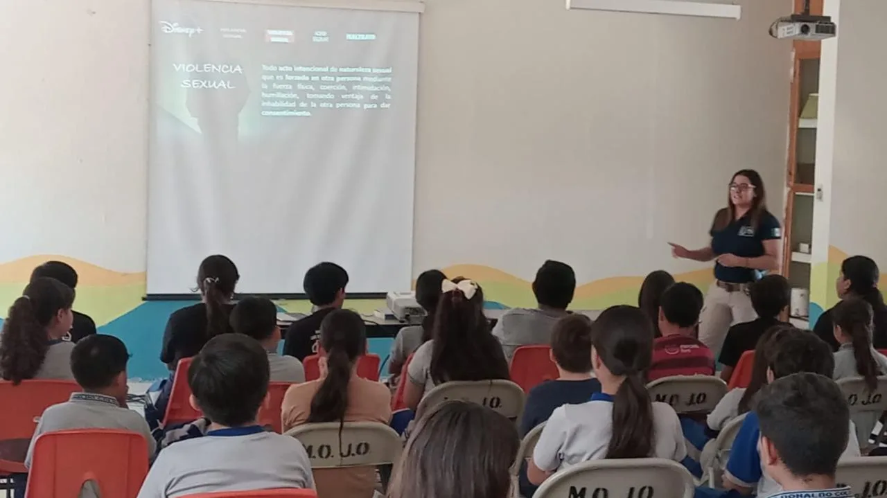 GOECHI realiza intervención sobre violencia sexual, digital y acoso escolar en primaria de Chihuahua - imagen 1