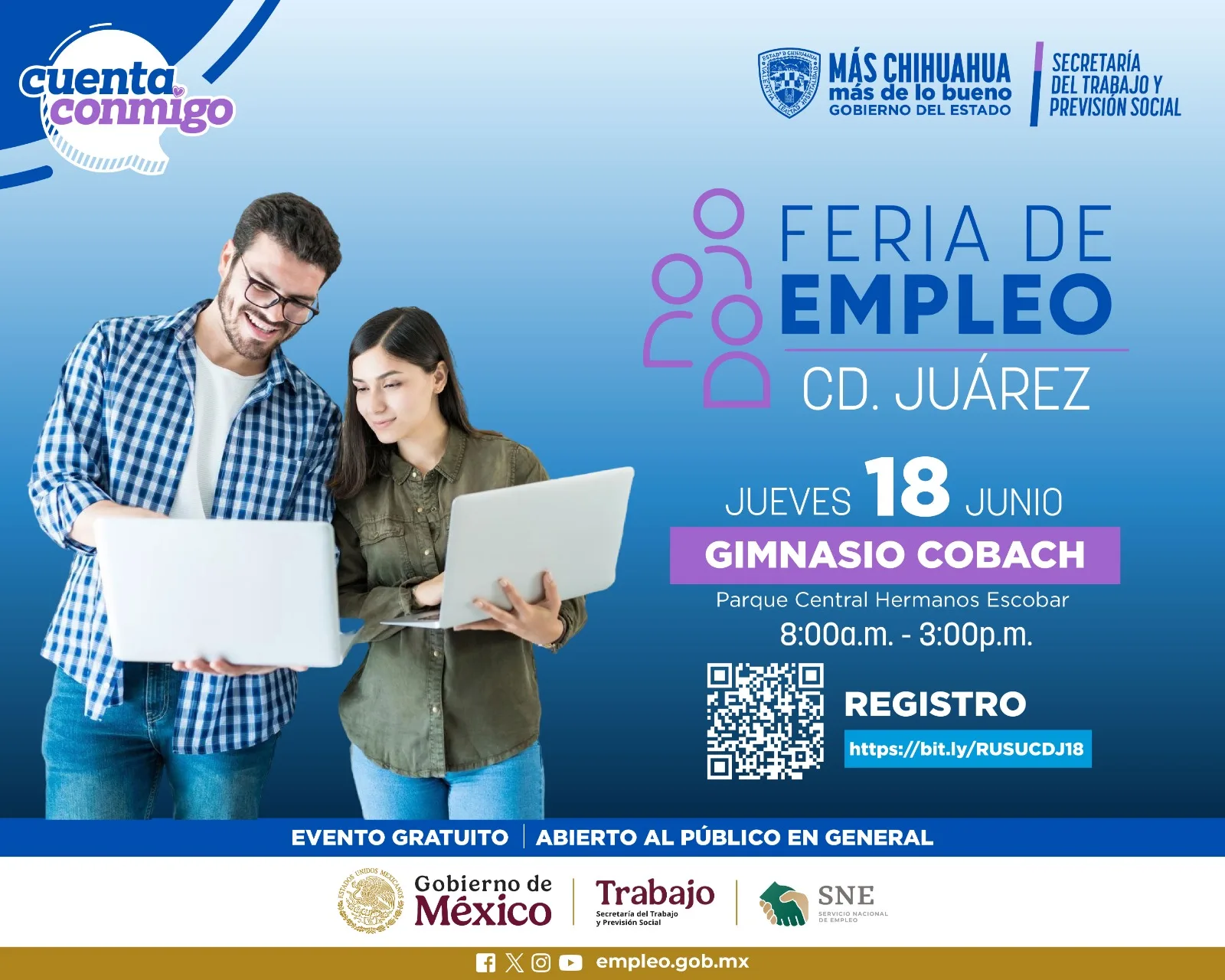 Feria de Empleo en Ciudad Juárez ofrecerá más de 4 mil 500 vacantes este 18 de junio