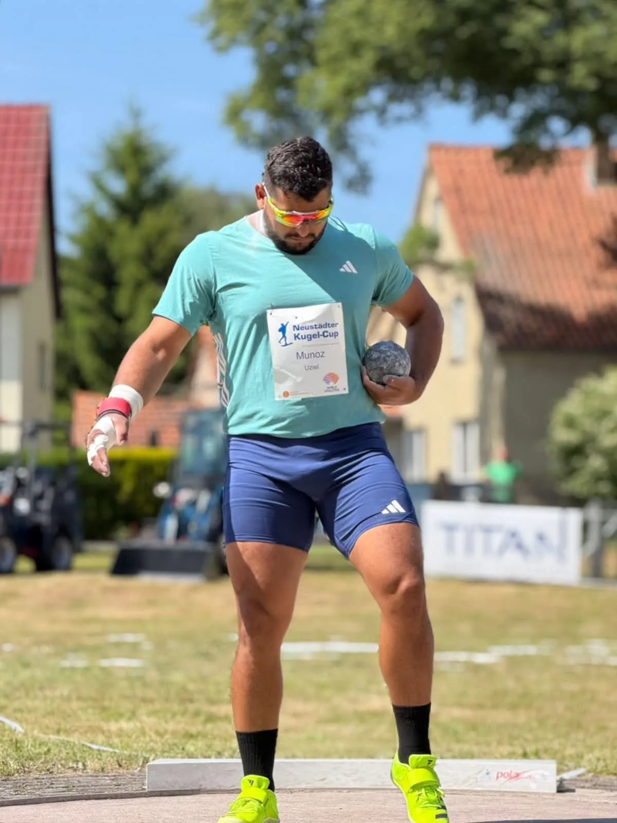 Uziel Muñoz gana oro en impulso de bala en el Heino Lipp Memorial 2026 en Estonia - imagen 2