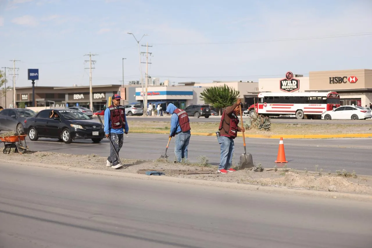 Presidente Municipal de Juárez supervisa avances en mantenimiento urbano de 48 avenidas prioritarias - imagen 6