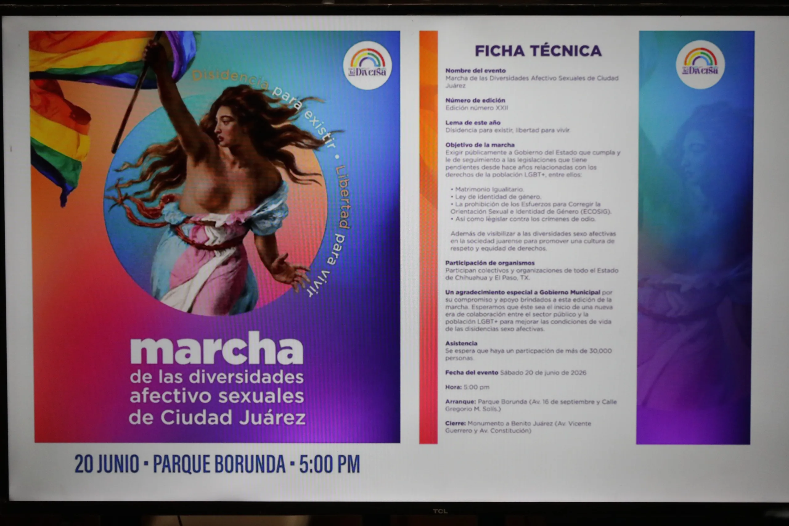 Ciudad Juárez prepara operativo para la 22ª Marcha de la Diversidad con apoyo municipal - imagen 6
