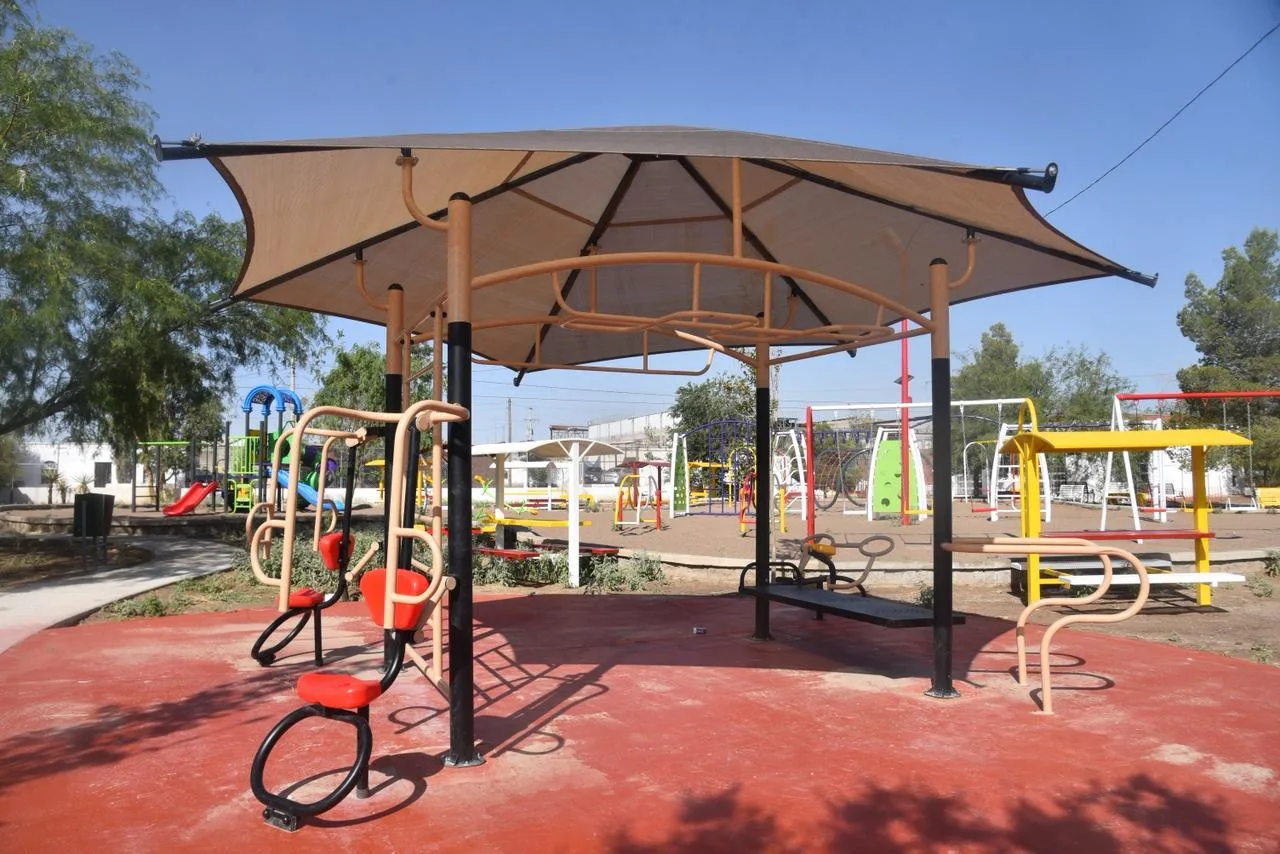 Finaliza rehabilitación del parque Familias Felices en colonia Kilómetro 20