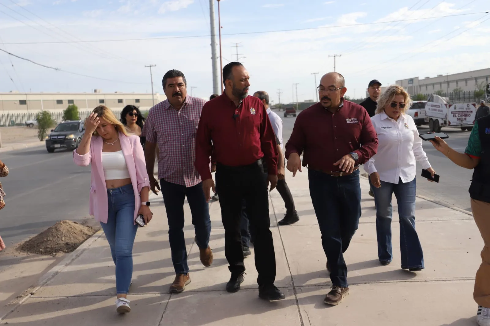 Avanza Cruzada del Cambio con mantenimiento en 35 avenidas de Torreón
